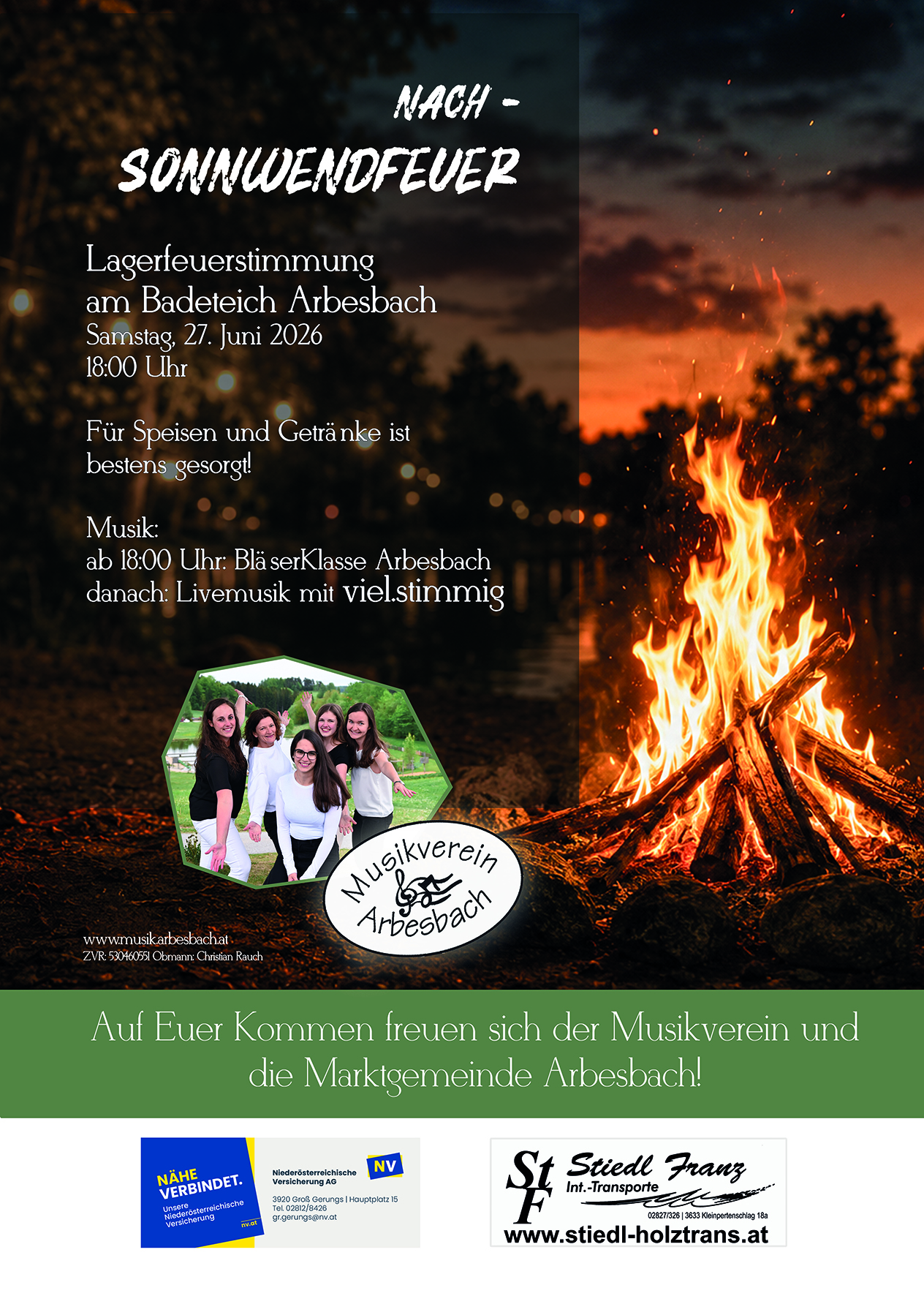 Einladung Nach- Sonnwendfeuer